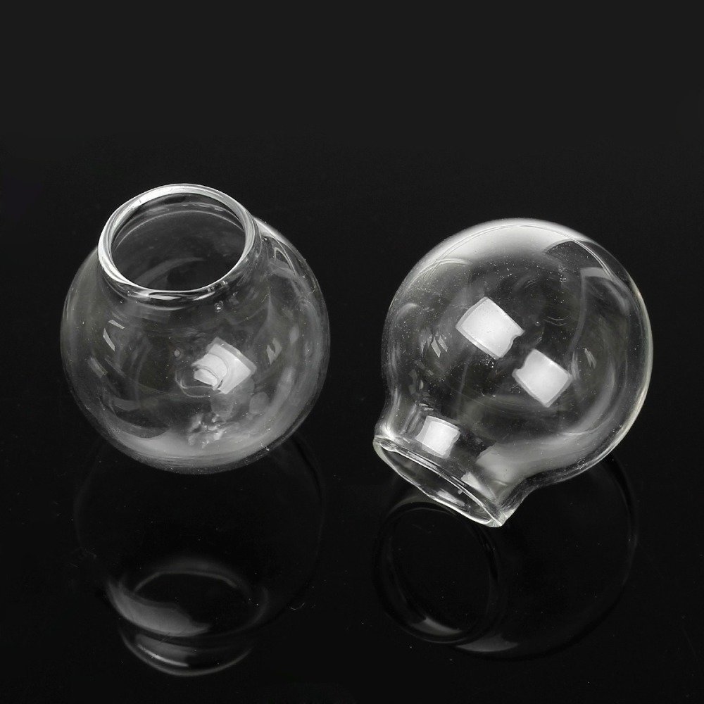 Glaskulor globe 01 35 mm 5 stycken för fyllning