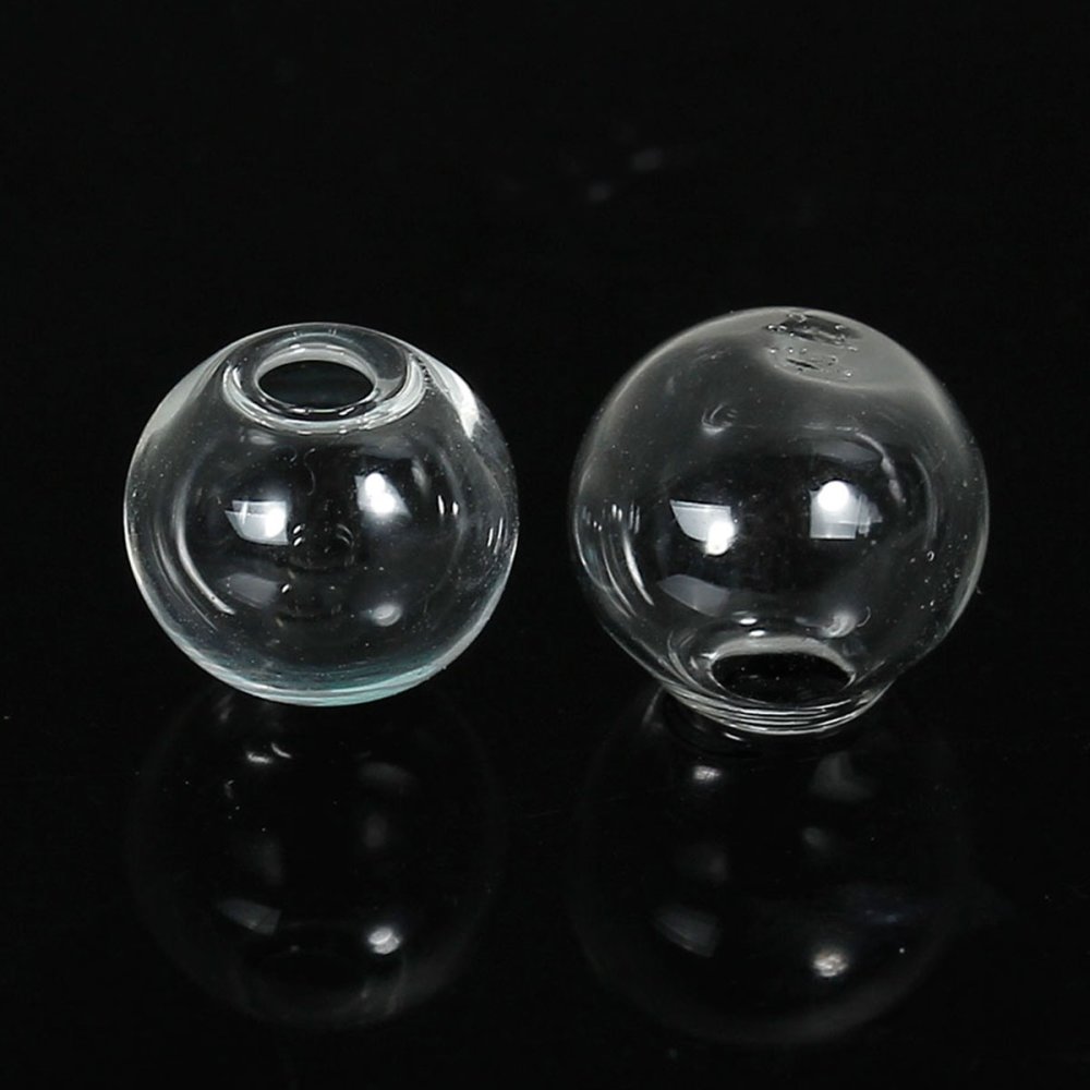 Glaskulor runda 10mm 20 stycken att fylla