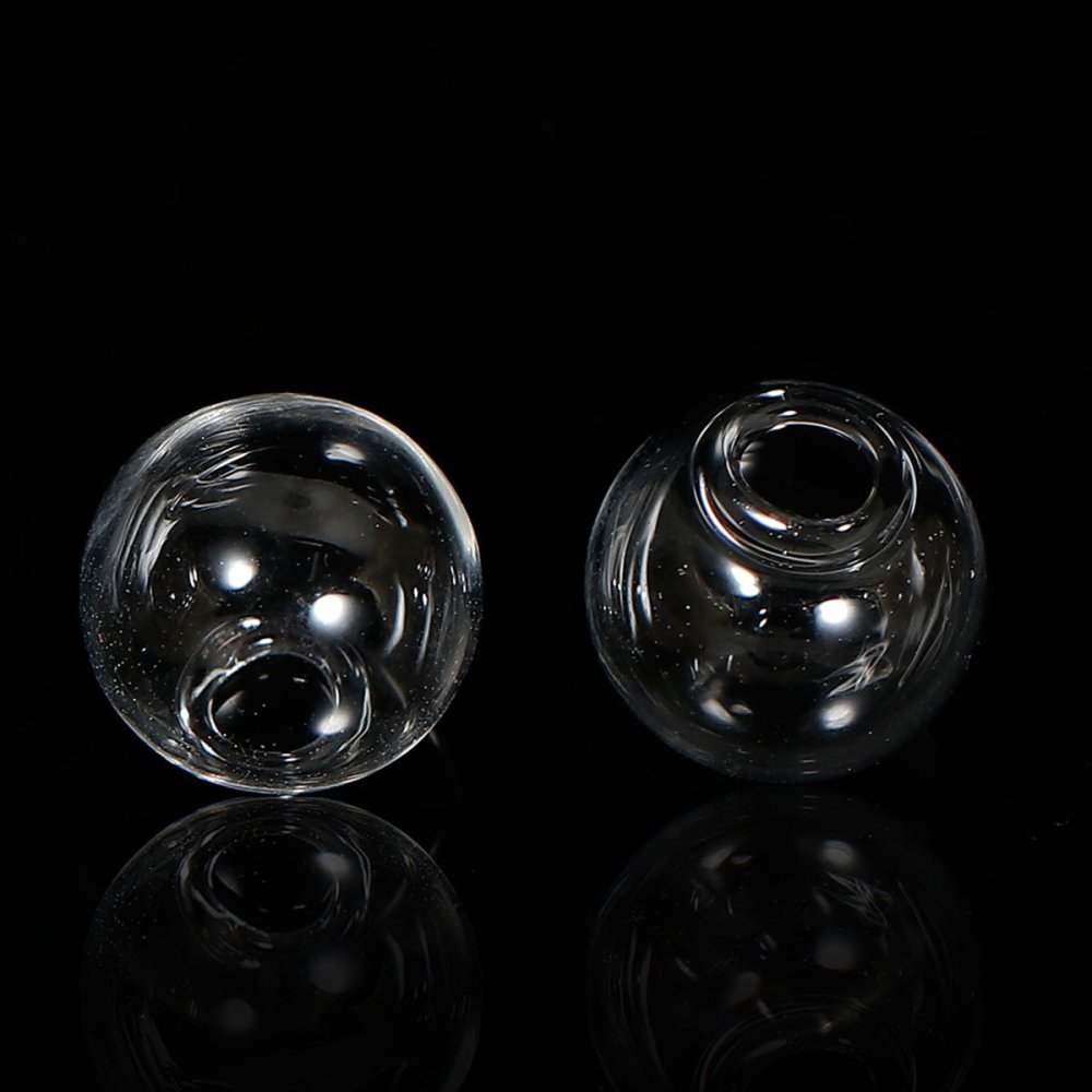 Glaskulor runda 12mm 20 stycken att fylla