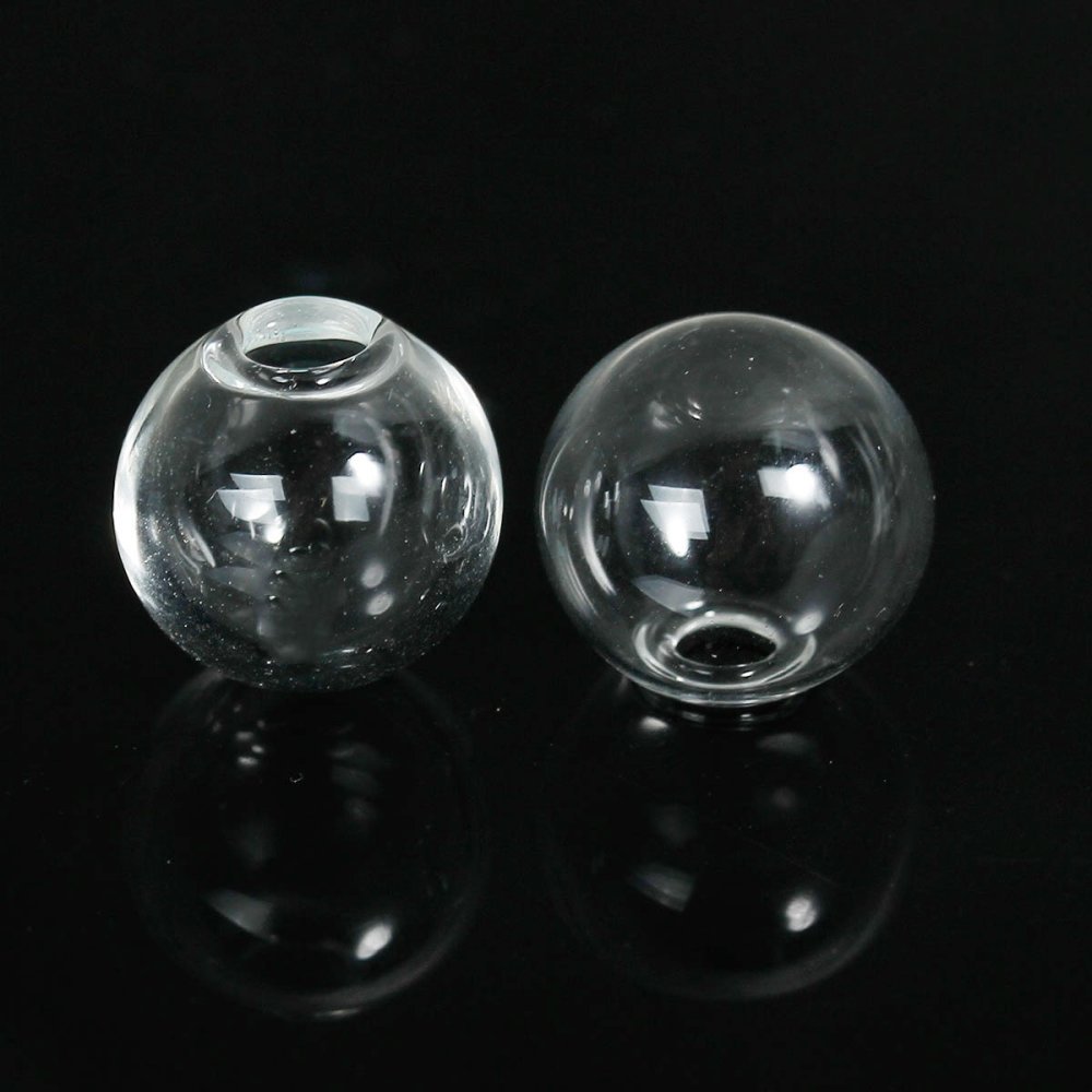 Glaskulor runda 14mm 20 stycken att fylla