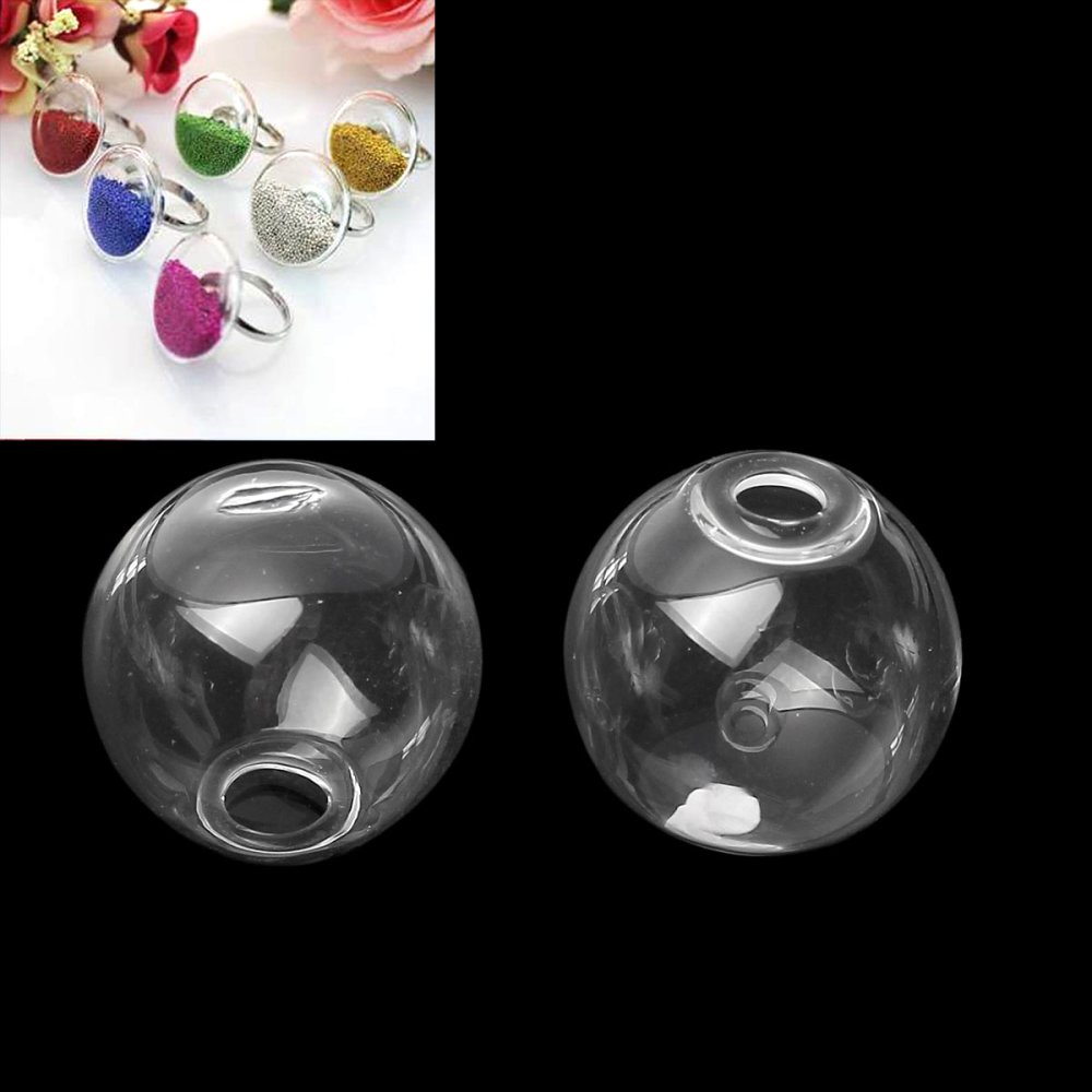 Glaskulor runda 16mm 20 stycken att fylla