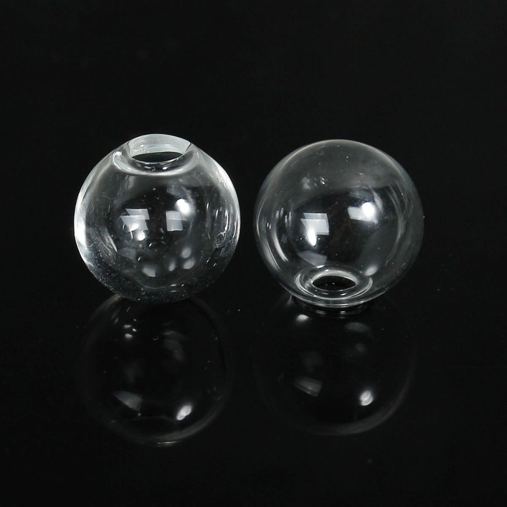 Glaskulor runda 18mm 20 stycken att fylla