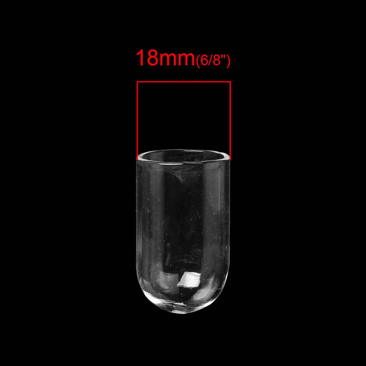 Glaskulor rör 01 på 24mm 5 stycken