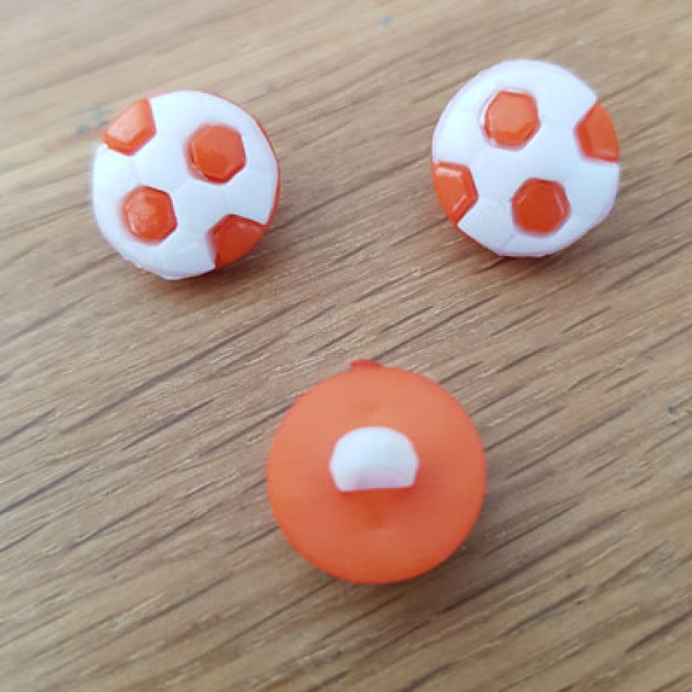 Fancy knapp för barn fotboll N°07 orange