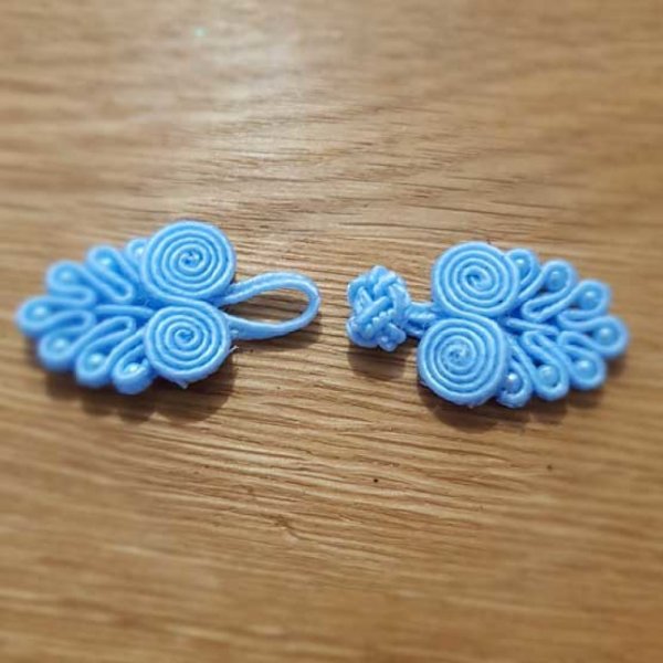 Kinesisk stil passementerie brandebourg knapp N&deg;04