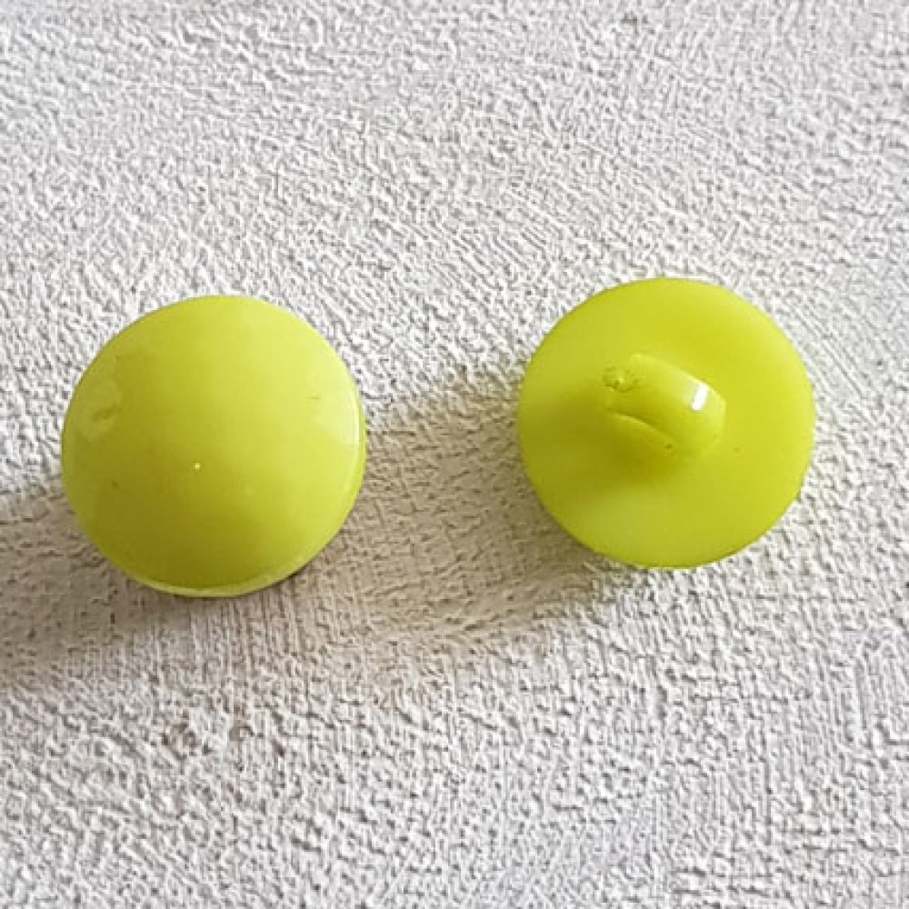 Fantasiknappar för barn och spädbarn Platt facetterat mönster nr 05-04 Grön