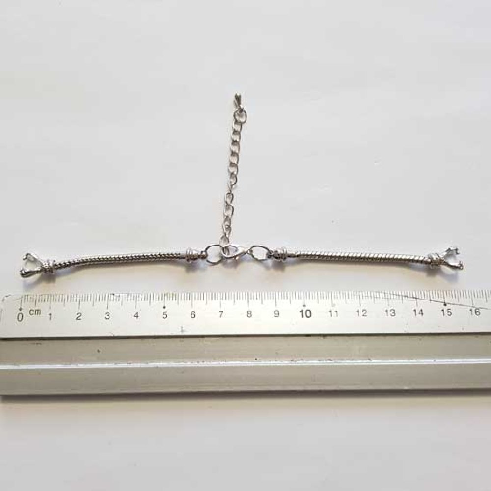 Europeisk stil klocka Dial kedja armband med hummerlås 7 X 8.5 Cm