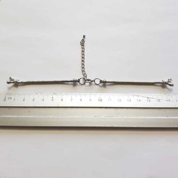 Europeisk stil klocka Dial kedja armband med karbinl&aring;s 8.5 X 9.5 Cm