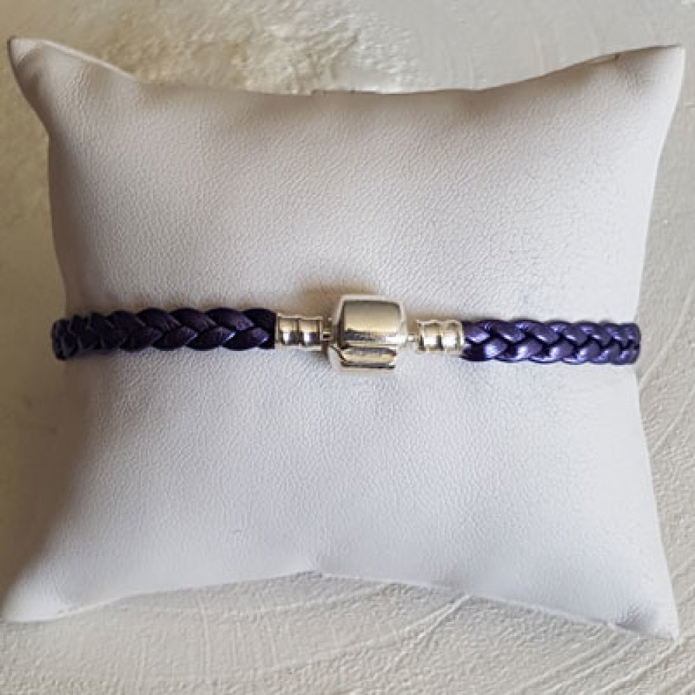 Europeiskt flätat klipparmband vanligt 03 FRÅN 15 TILL 23 CM Glicine