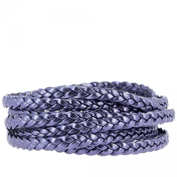 Europeiskt fl&auml;tat klipparmband vanligt 03 FR&Aring;N 15 TILL 23 CM Glicine