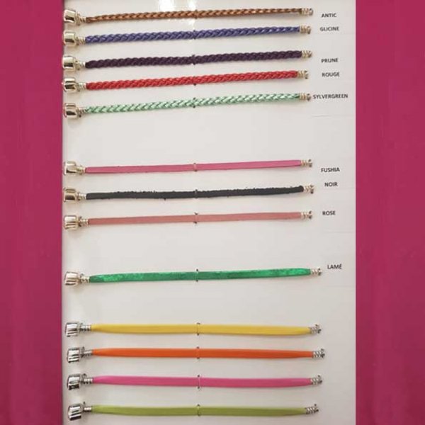 Europeiskt smidigt armband Uni 04 FR&Aring;N 15 TILL 23 CM Lam&eacute;