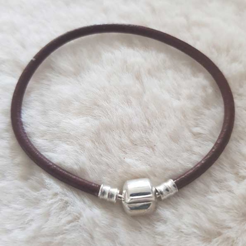Europeiskt klipparmband vanligt 01 från 15 till 23 cm brunt