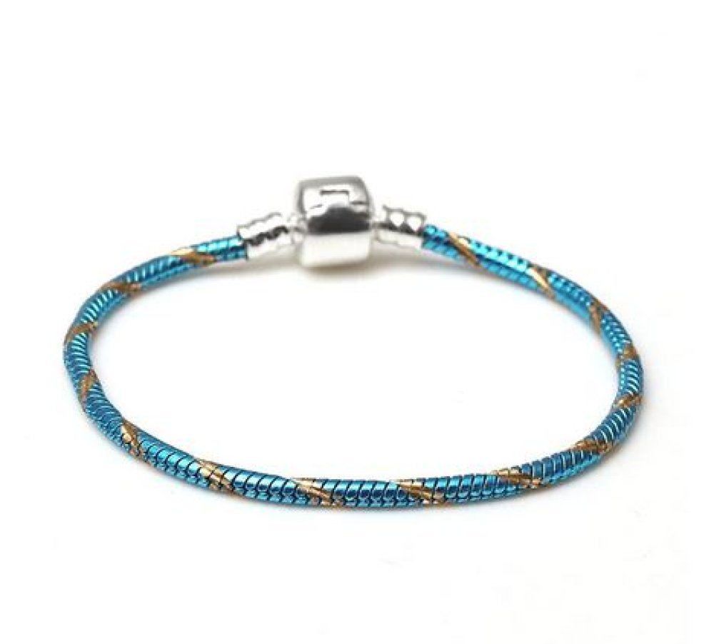 European Clip Armband 19 cm slätt lås N°27-01