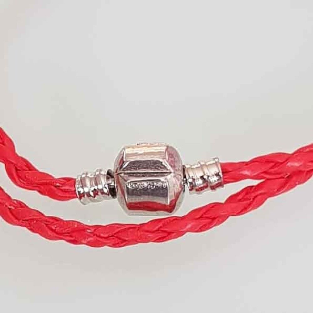 Europeiskt 2-svängigt flätad armband Clip Uni 05 20cm
