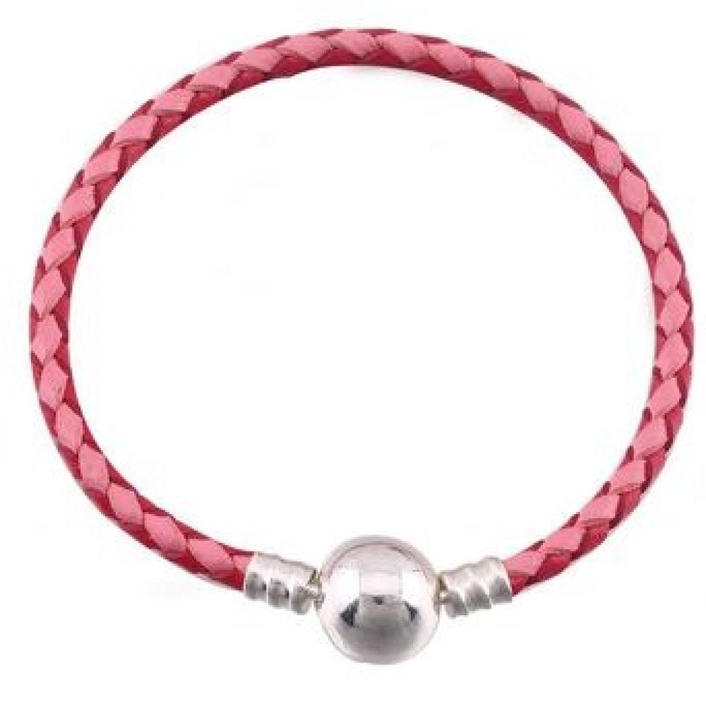 Europeiskt flätat armband Clip 02 21cm
