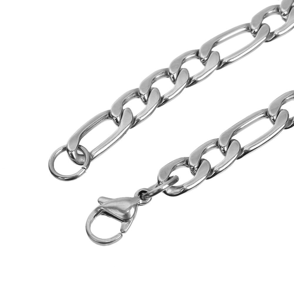 Armband N°02 i 304 rostfritt stål, 21 cm