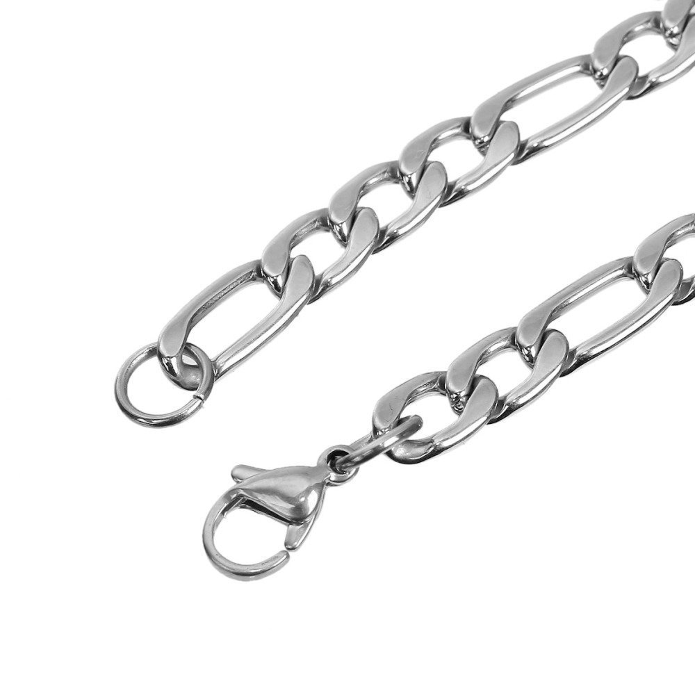 Armband N°02 i 304 rostfritt stål, 21 cm
