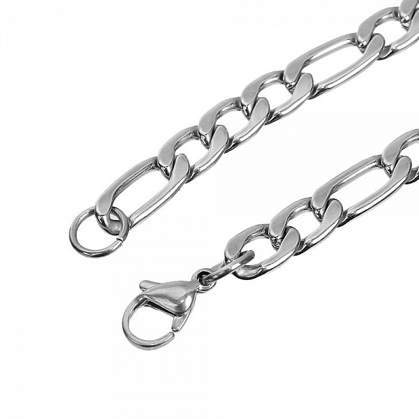 Armband N&deg;02 i 304 rostfritt st&aring;l, 21 cm