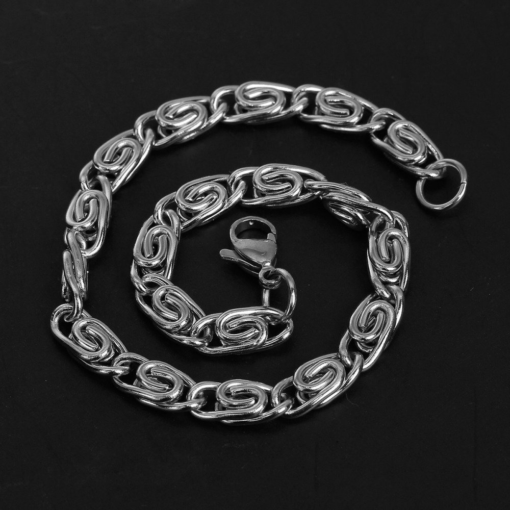 21,5 cm rostfritt stål armband N°06 i 304