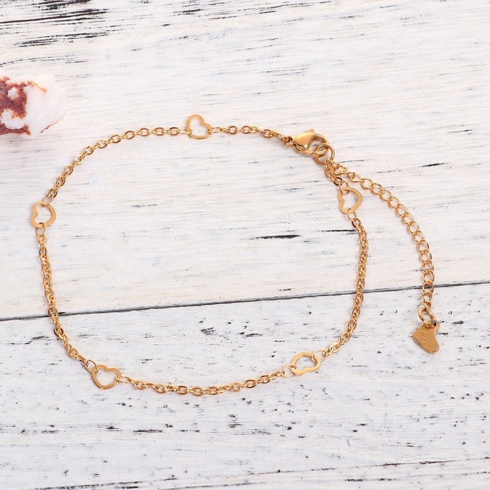 Armband N°09 i 304 rostfritt stål, 23 cm
