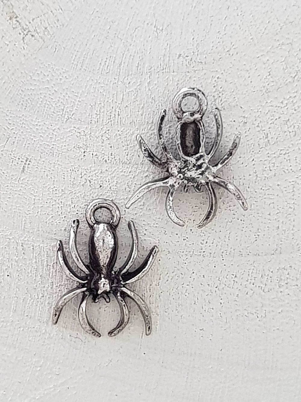Spider charm N&deg;01 Silver