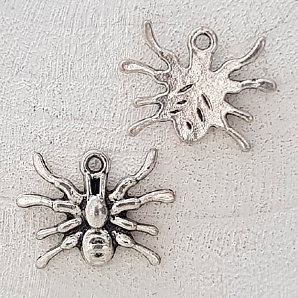 Spider charm N&deg;02 Silver