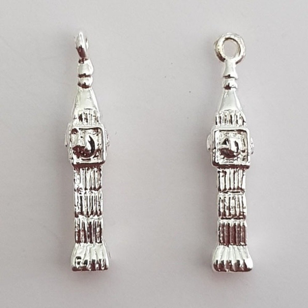 Big Ben charm x 10 stycken