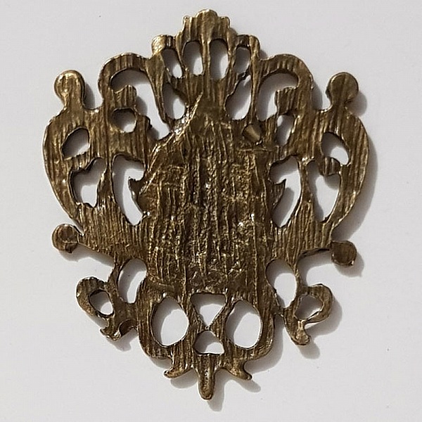 Breloque Blason Bouclier Armoiries N&deg;03 Bronze