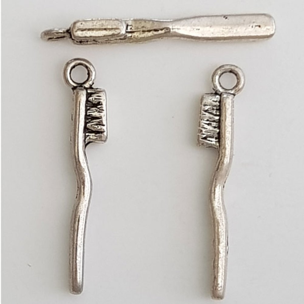 Tandborste Charm N°01 Silver