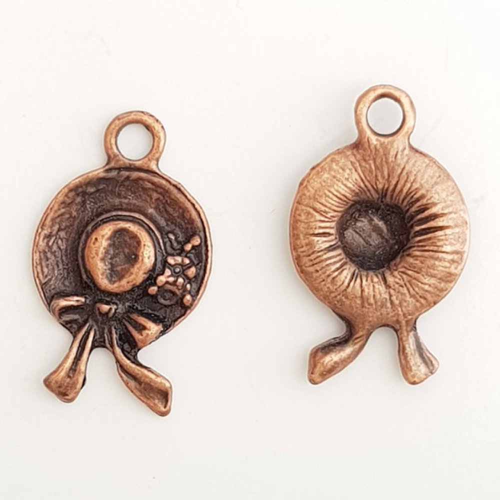 Hat Charm N°02 Brons