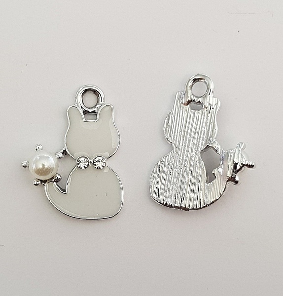 Katt charm N&deg;14 X 5 stycken