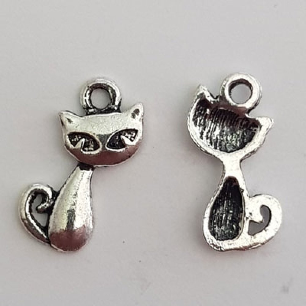Cat charm N°16 x 10 stycken