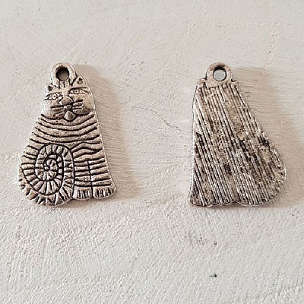 Charm Cat N&deg;23 Silver