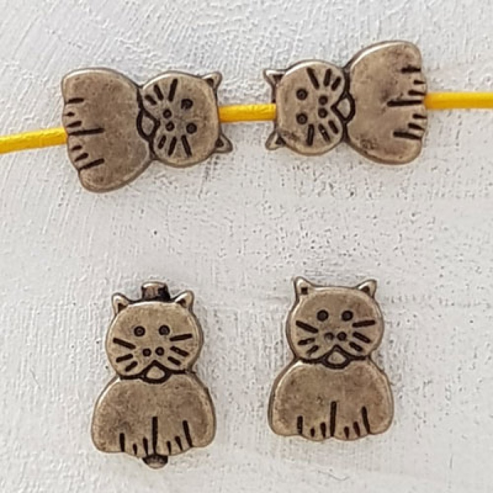 Cat charm N°25 x 5 stycken