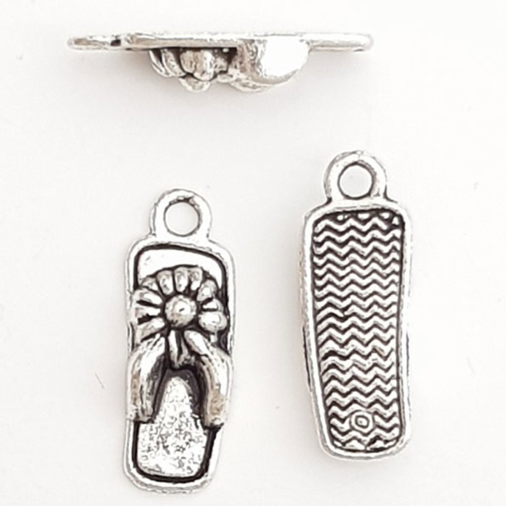Sko charm N°28 Silver