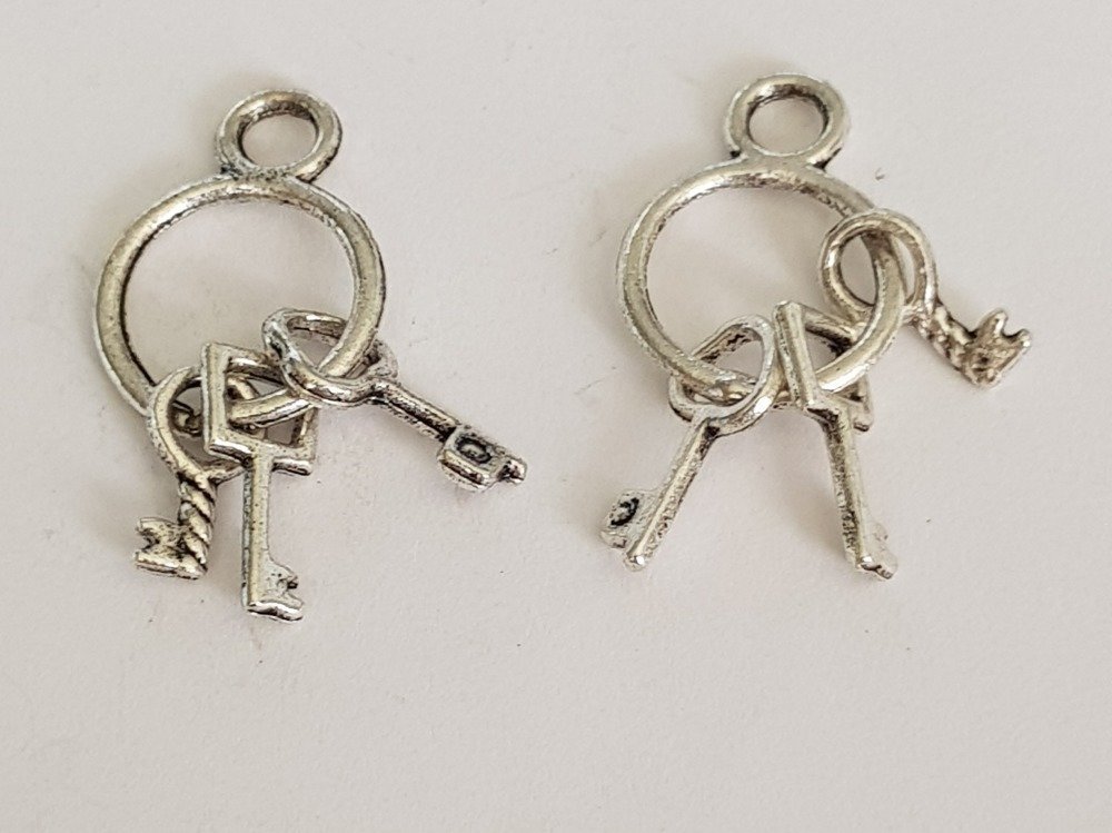 Nyckel charm N°01 Silver