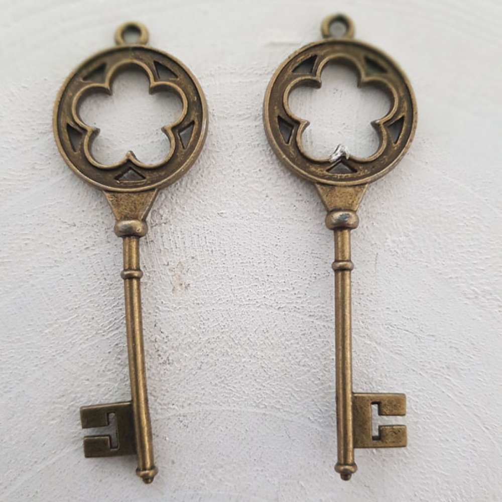 Nyckel charm N°09 brons