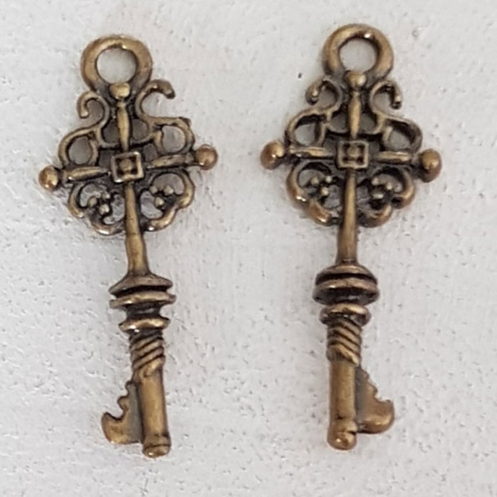 Nyckel charm N°18 brons