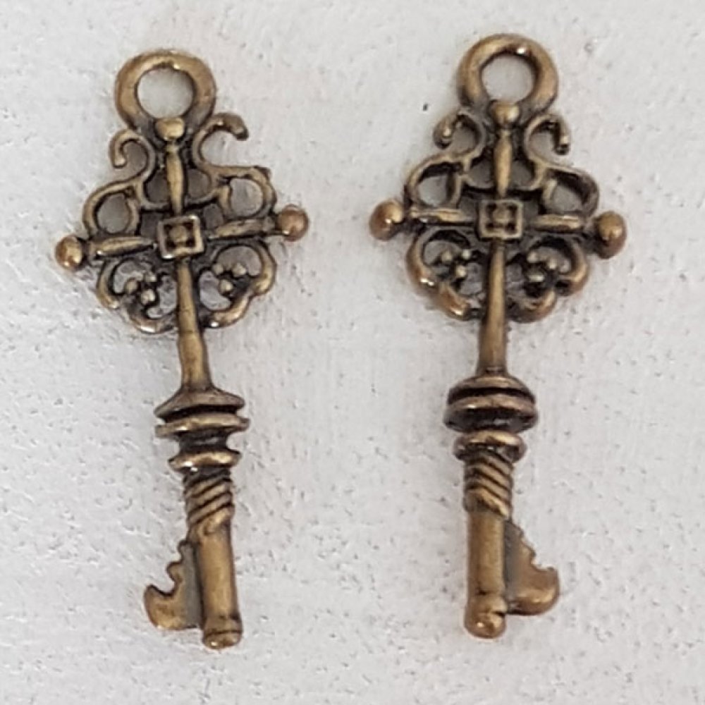 Nyckel charm N°18 brons