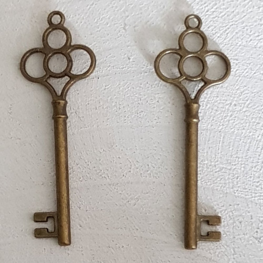 Nyckel charm N°19 brons