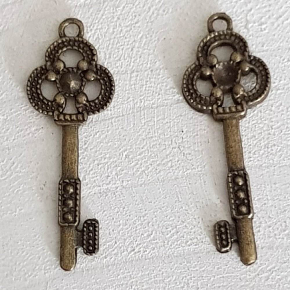 Nyckel charm N°20 brons