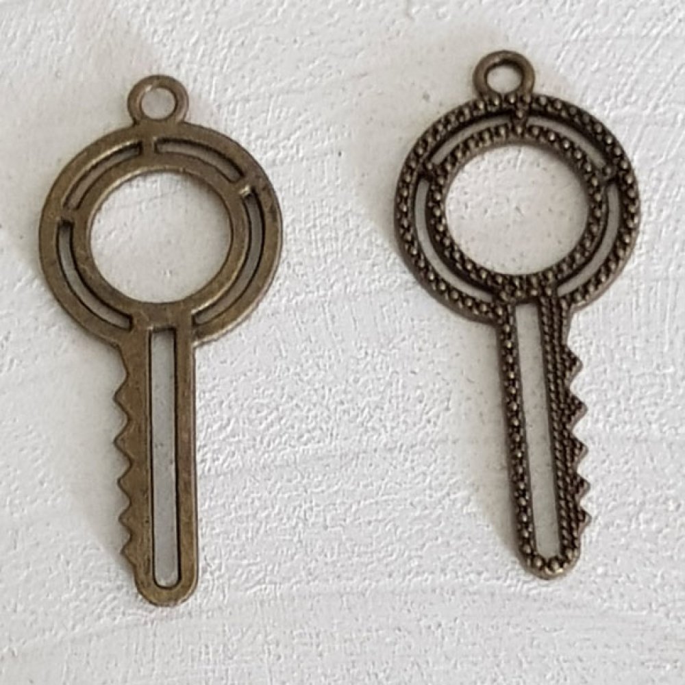 Nyckel charm N°26 brons