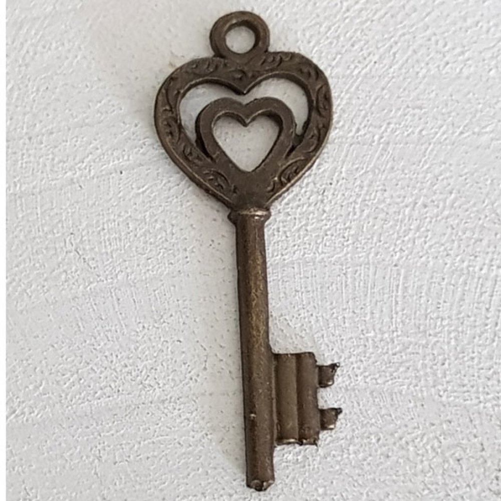 Nyckel charm N°28 brons