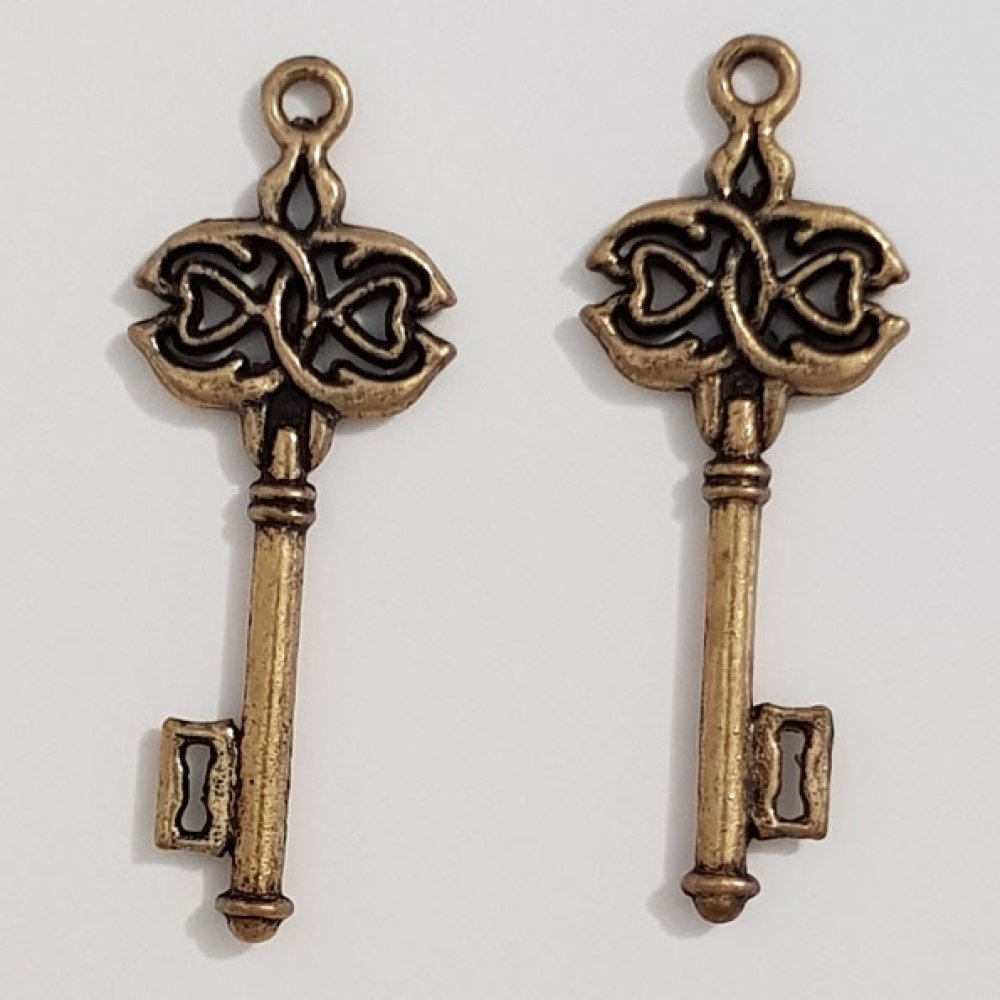 Nyckel charm N°30 brons