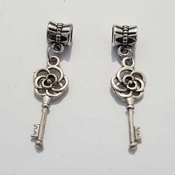 Breloque Clef N&deg;43 Argent