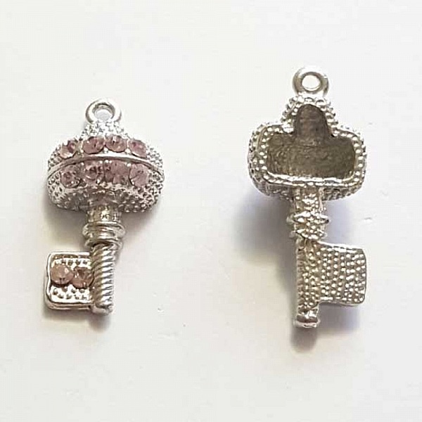 Breloque Clef N&deg;57 Argent