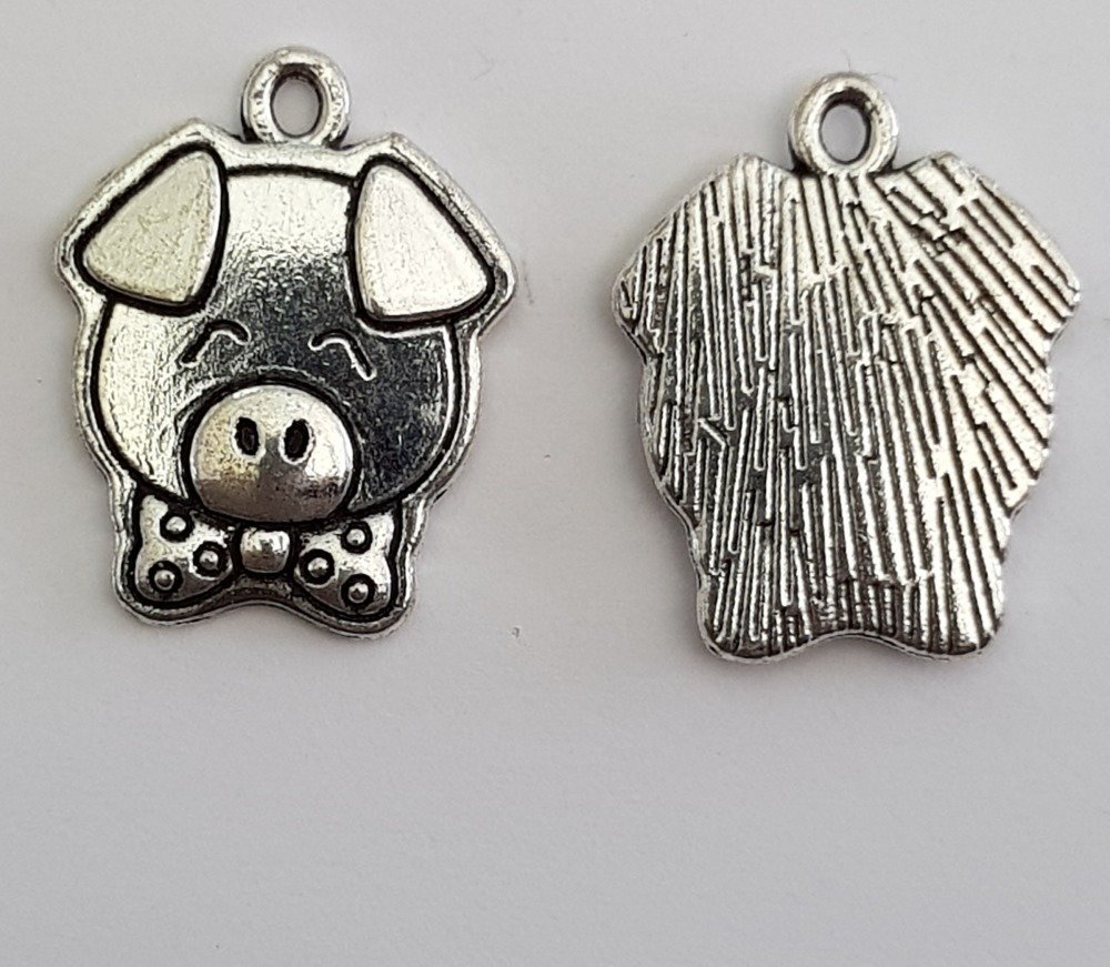 Charm gris N°01 X 1 stycke