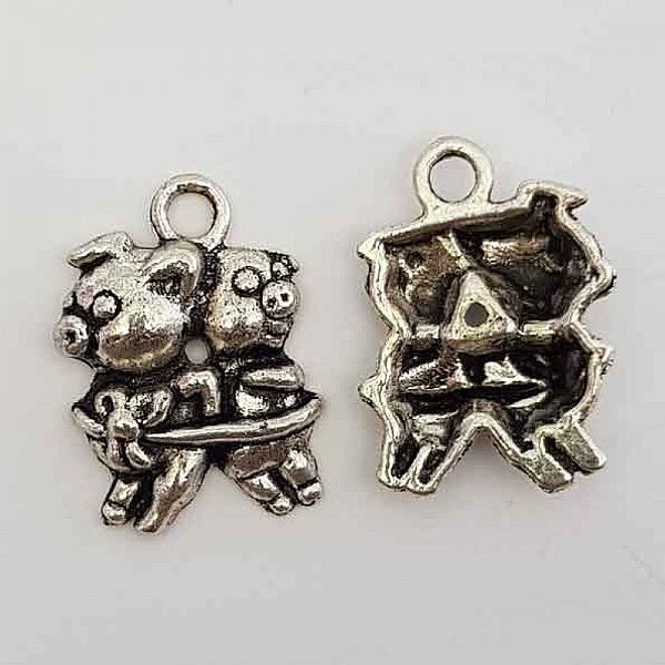 Charm f&ouml;r gris N&deg;03 X 2 stycken