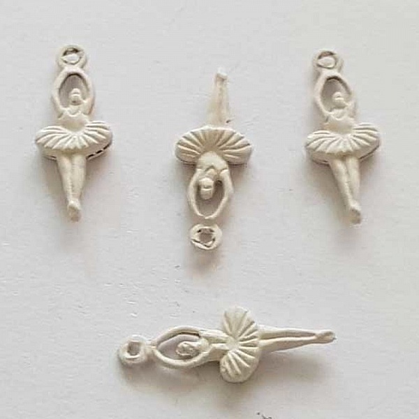Breloque Danseuse N&deg;08 Blanc