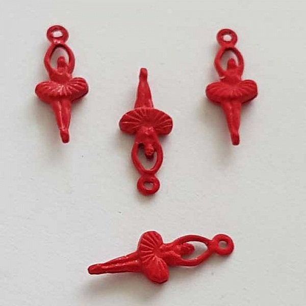 Breloque Danseuse N&deg;08 Rouge